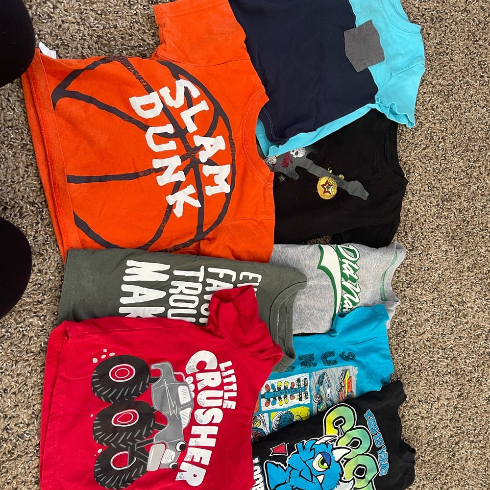 Lot of 18-24 month boys T-shirts and shorts